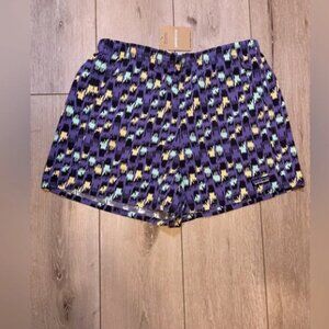 Patagonia Women's M‎ Baggies Shorts 5" Inseam Perennial Purple Geometric Print